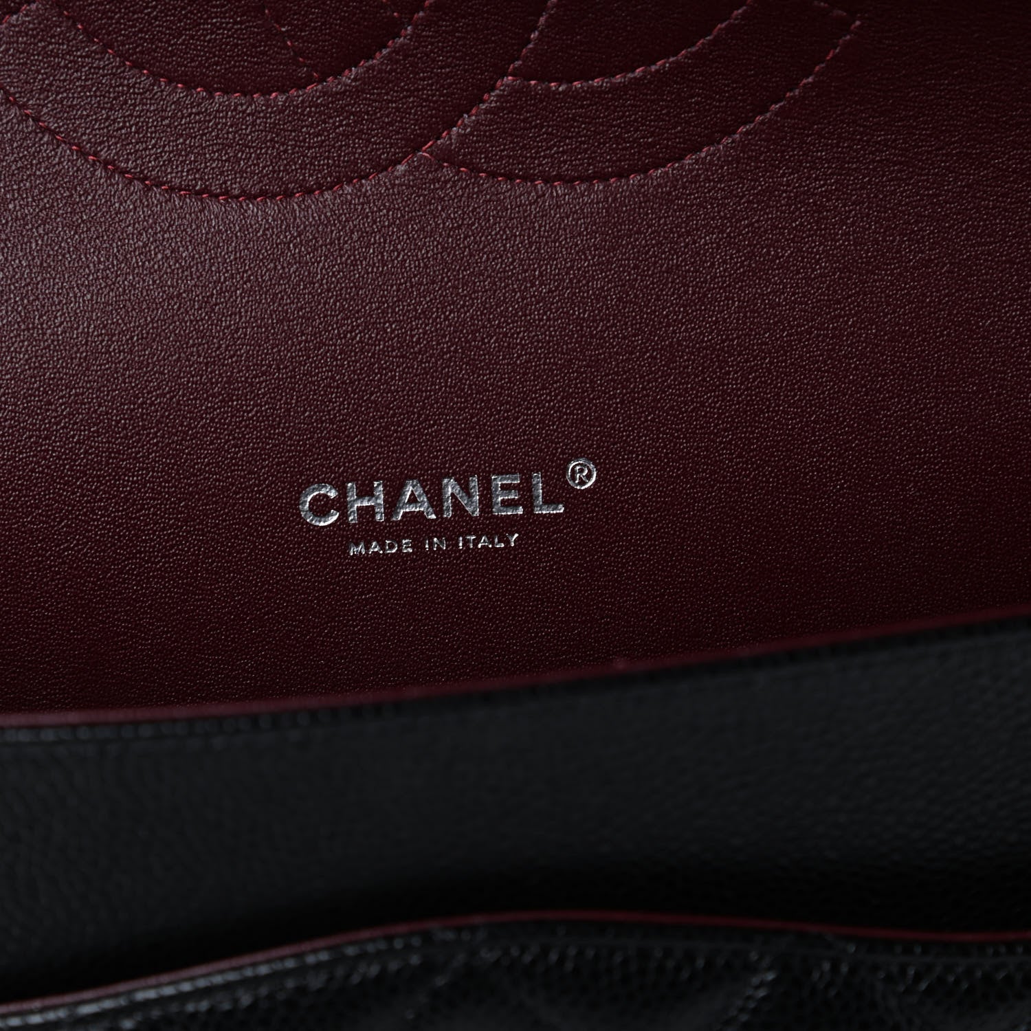 Chanel Caviar Quilted Maxi Double Flap Black 8 of 10