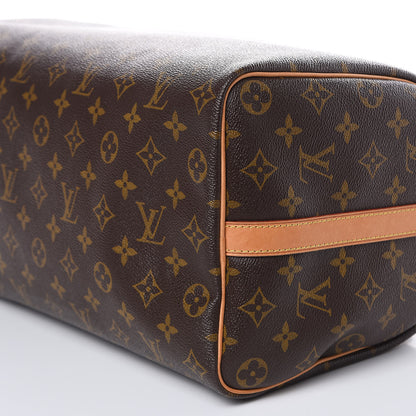Louis Vuitton Monogram Speedy Bandouliere 35 9 of 17