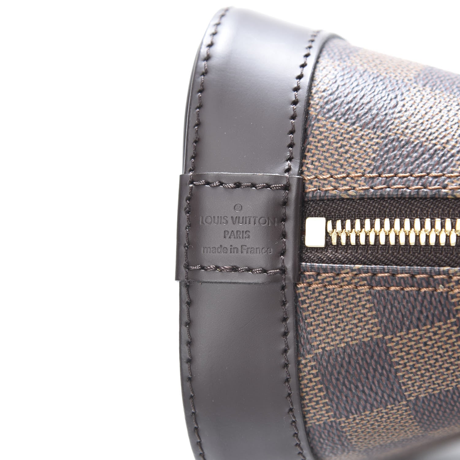 Louis Vuitton Damier Ebene Alma BB 6 of 10