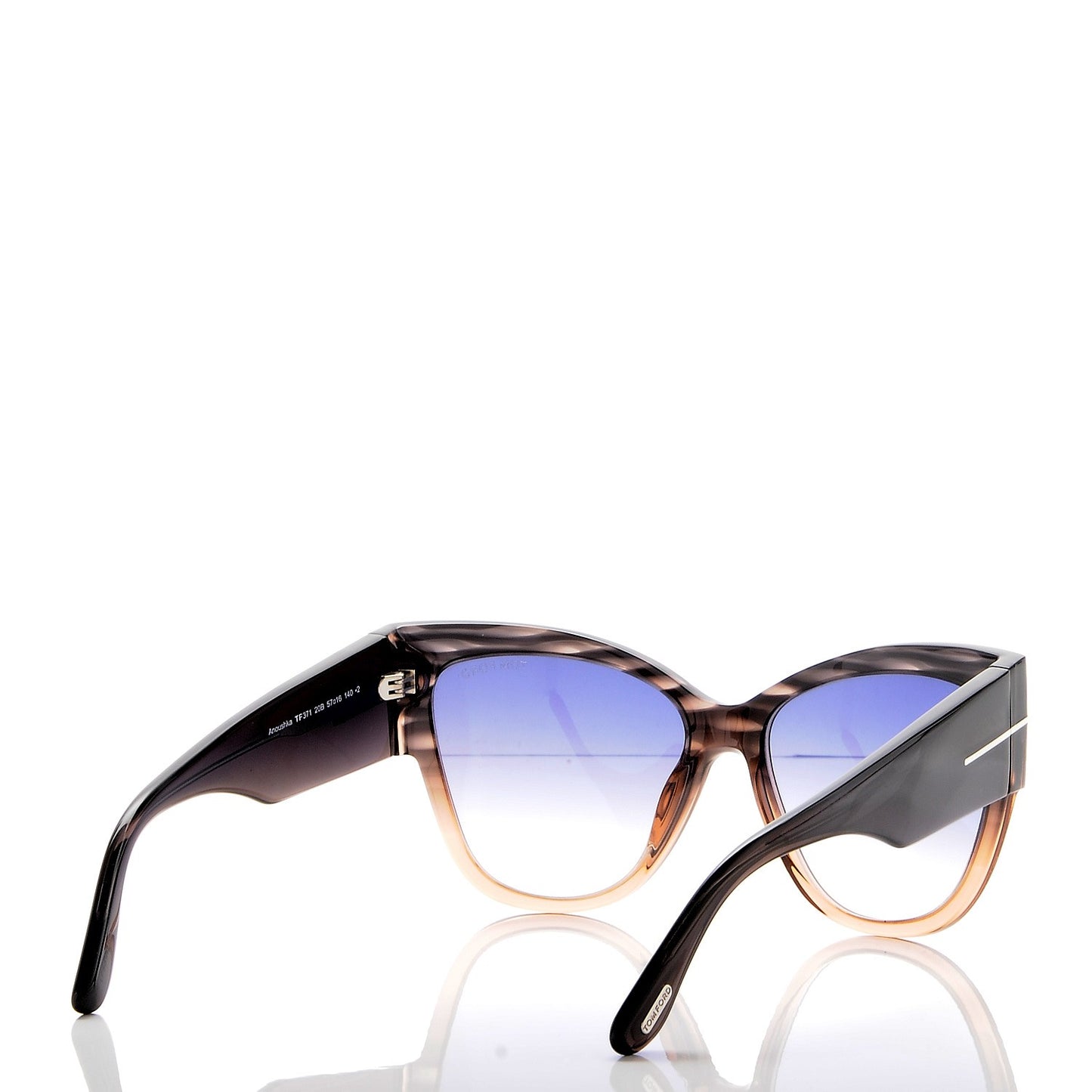 Anoushka Sunglasses TF371 Melange Grey Peach