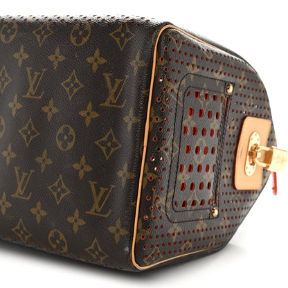 Louis Vuitton Monogram Perforated Speedy 30 Fuchsia 9 of 11