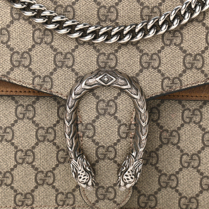 Gucci GG Supreme Monogram Small Dionysus Shoulder Bag Taupe 8 of 15