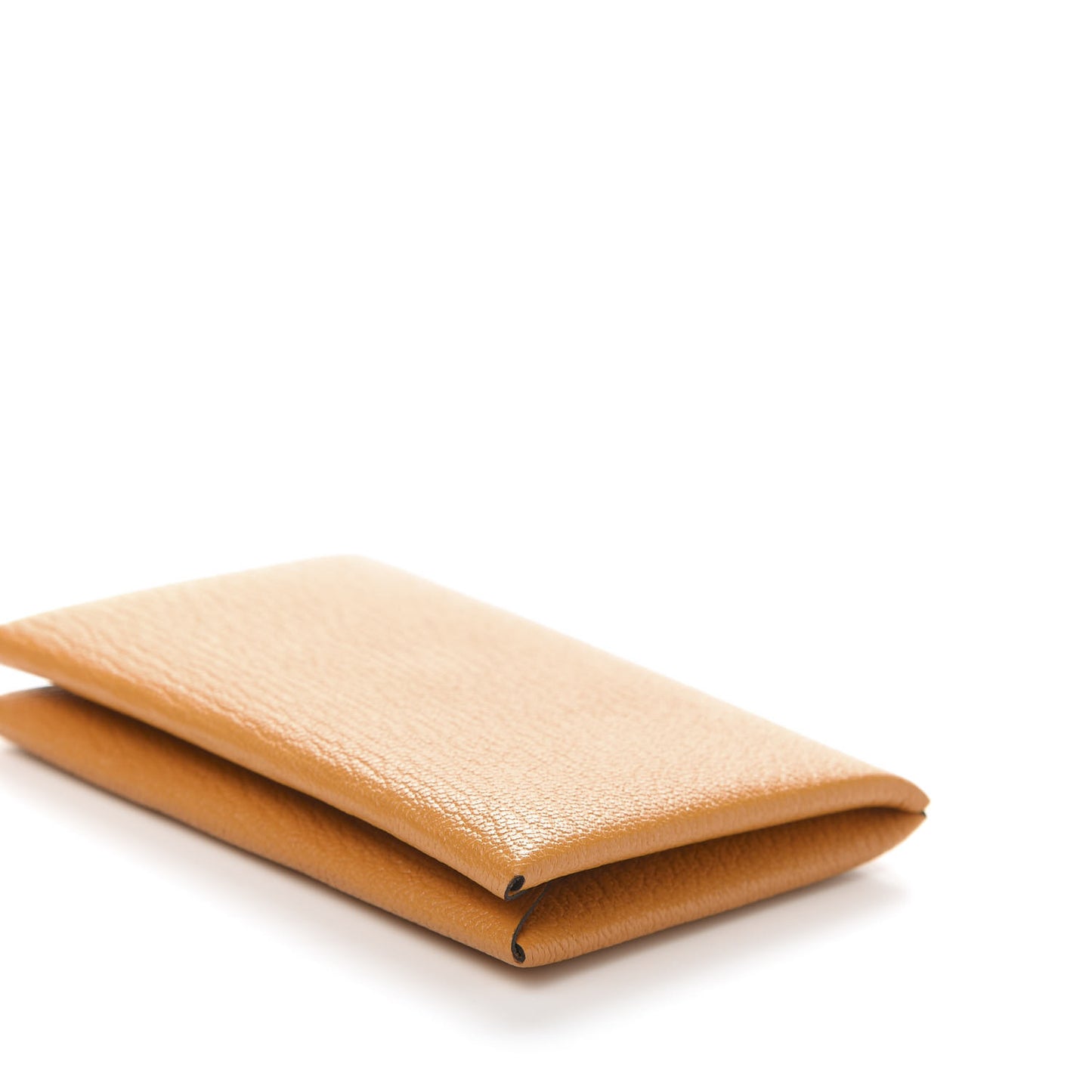 Chevre Mysore Calvi Card Case Moutarde