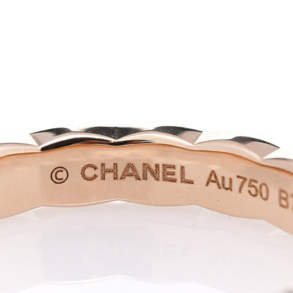 Chanel 18K Beige Gold Mini Coco Crush Ring 53 6.25 4 of 7