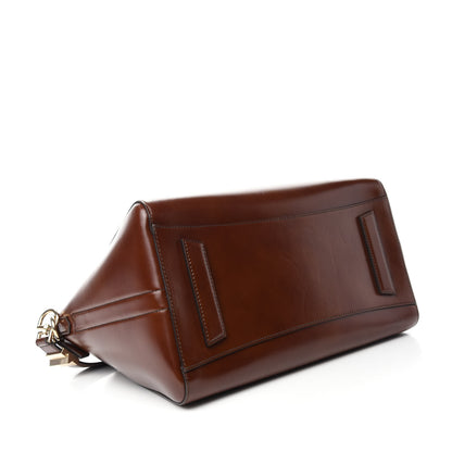 Givenchy Shiny Lord Calfskin Medium Antigona Brown 4 of 11