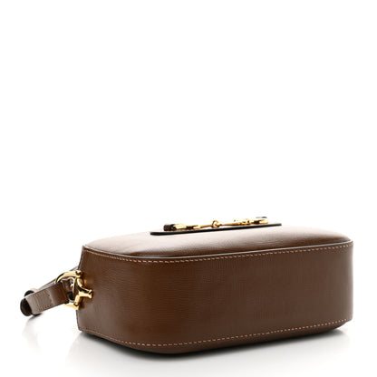 Gucci Azalea Calfskin Mini Horsebit 1955 Camera Shoulder Bag Brown 4 of 10