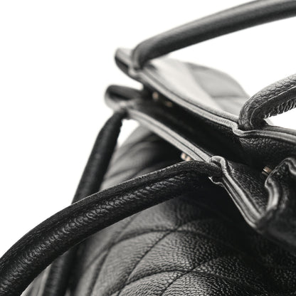 Chanel Caviar Quilted CC Shopping Tote Black 13 of 16
