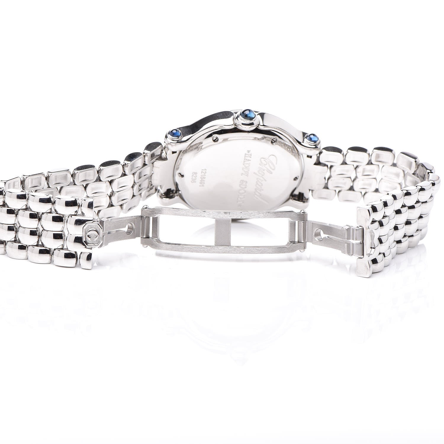 Chopard Stainless Steel 7 Diamond 32mm Happy Sport Quartz Watch 6 of 7