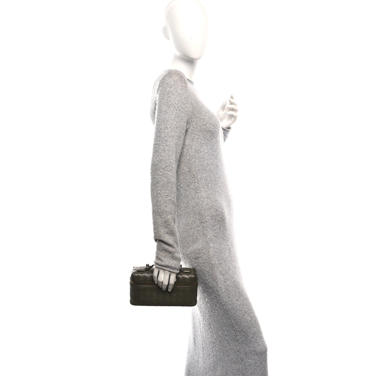 Bottega Veneta Calfskin Intrecciato Bang Bang Vanity Case Pinecone 2 of 10