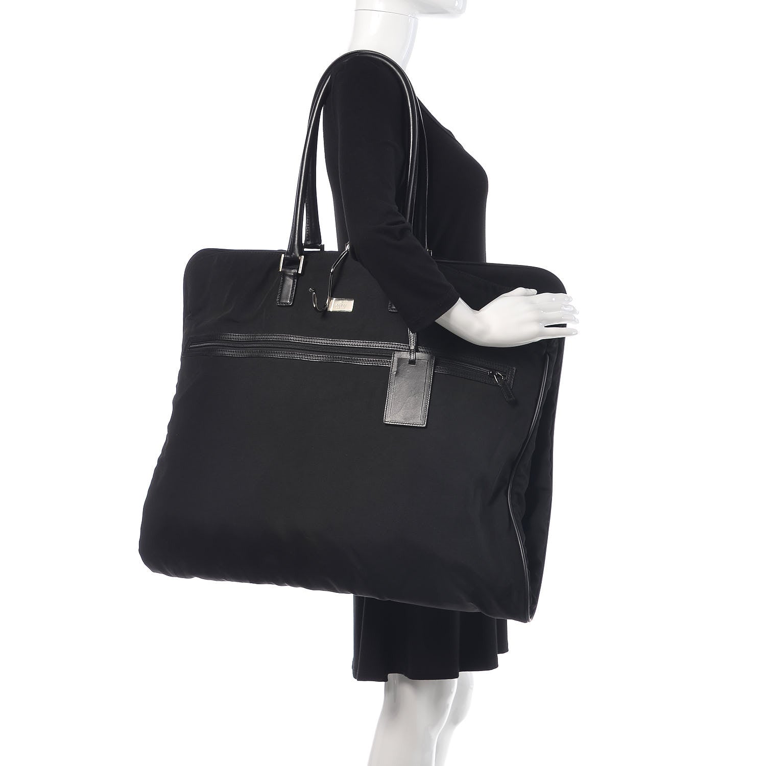 Gucci Canvas GG Large Garment Bag Black 2 of 18