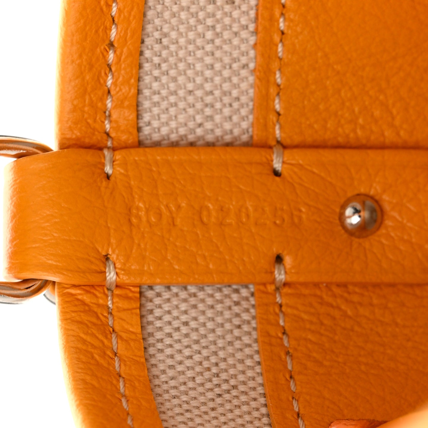 Goyardine Petit Flot Mini Bucket Bag Yellow