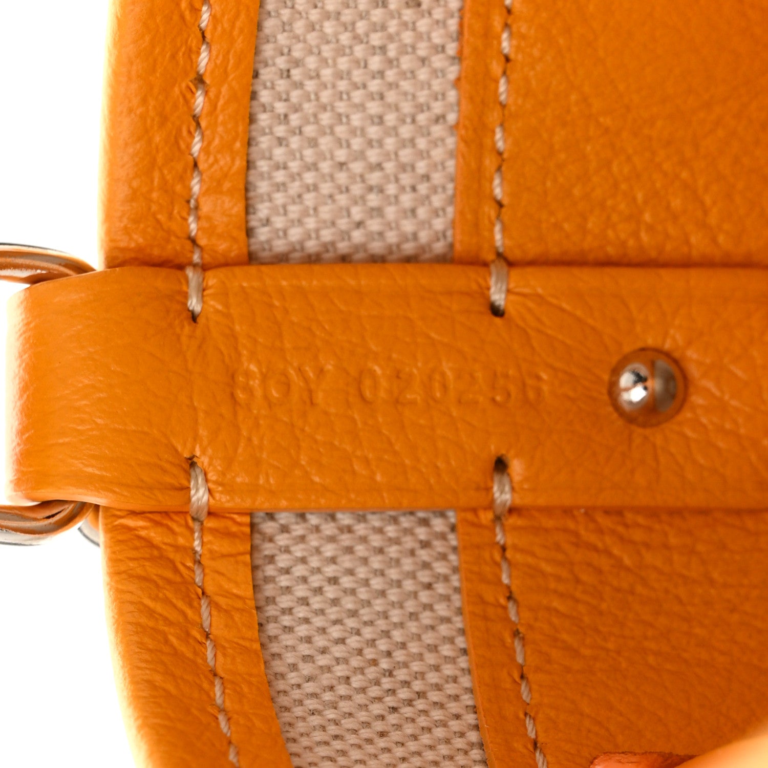 Goyard Goyardine Petit Flot Mini Bucket Bag Yellow 7 of 10