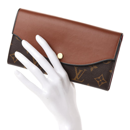 Louis Vuitton Monogram Sarah Tuileries Wallet Marron 2 of 6