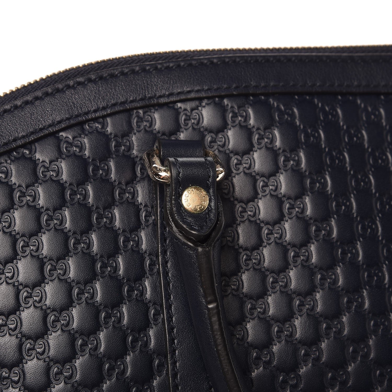 Gucci Soft Microguccissima Dome Satchel Navy 8 of 12