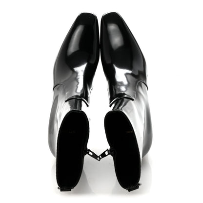Saint Laurent Vitello Marilyn Betty 70 Ankle Zip Boots 39 Black 2 of 8