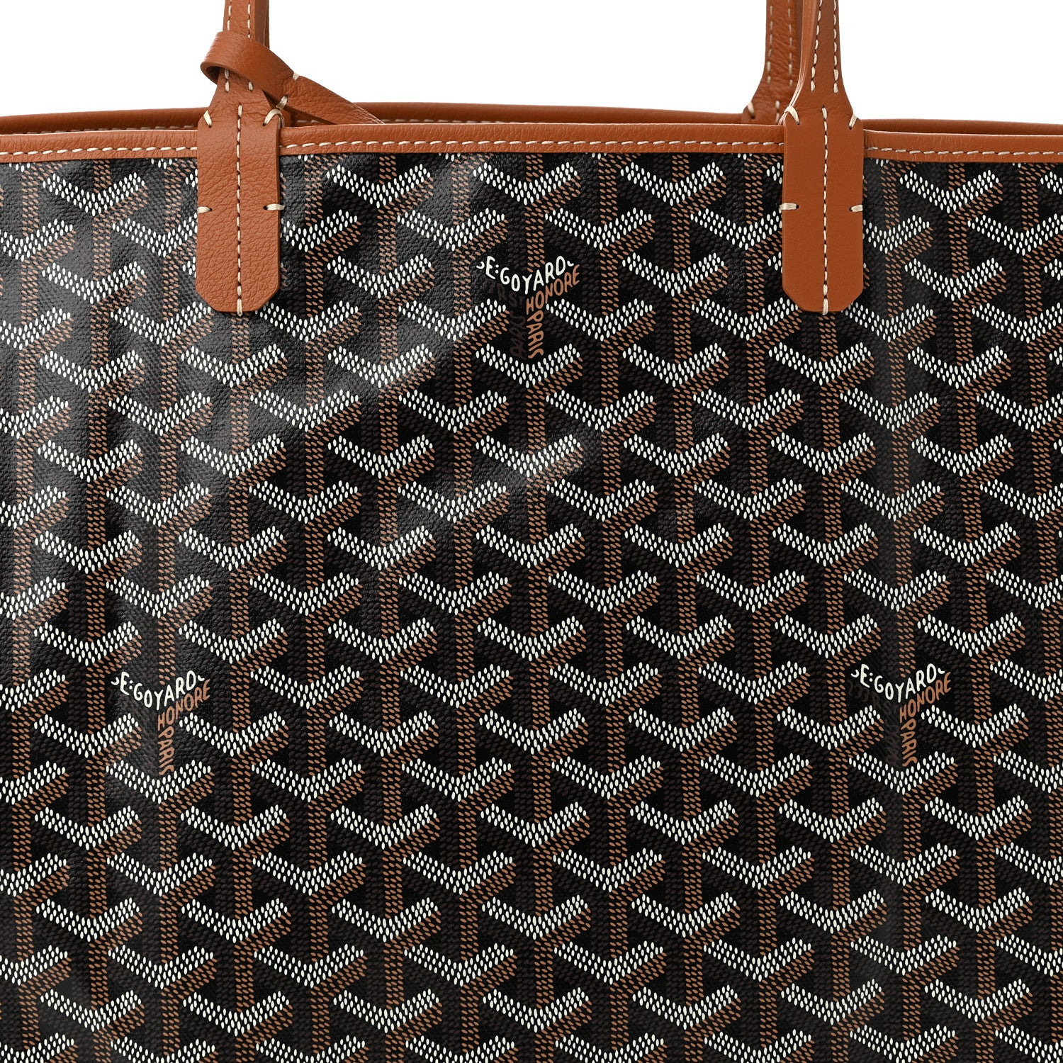Goyard Goyardine Saint Louis PM Black Gold 9 of 11