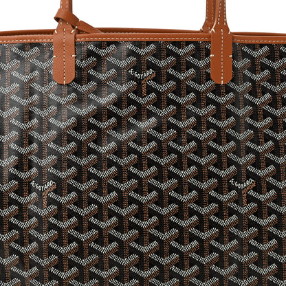 Goyard Goyardine Saint Louis PM Black Gold 9 of 11