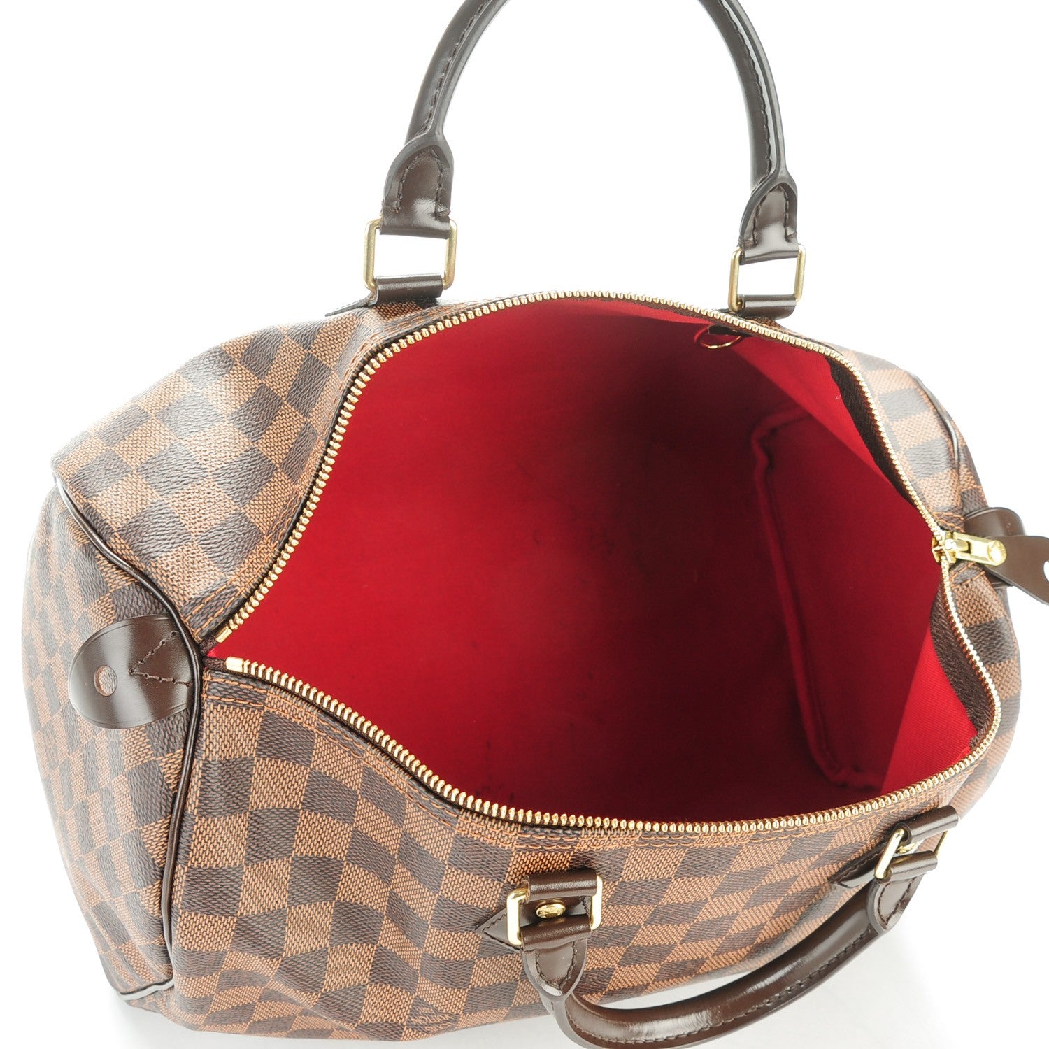 Louis Vuitton Damier Ebene Speedy 35 5 of 8