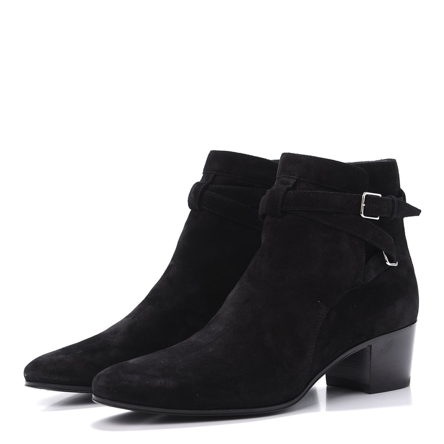 Suede Jodhpur Calfskin Blake Ankle Boots 39.5 Black