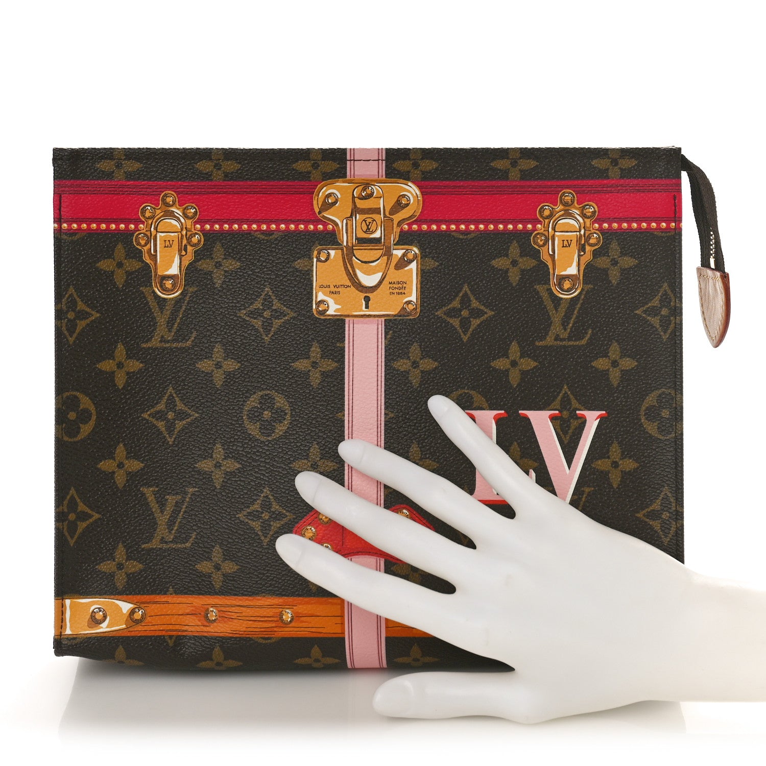 Louis Vuitton Monogram Summer Trunks Toiletry Pouch 26 2 of 9
