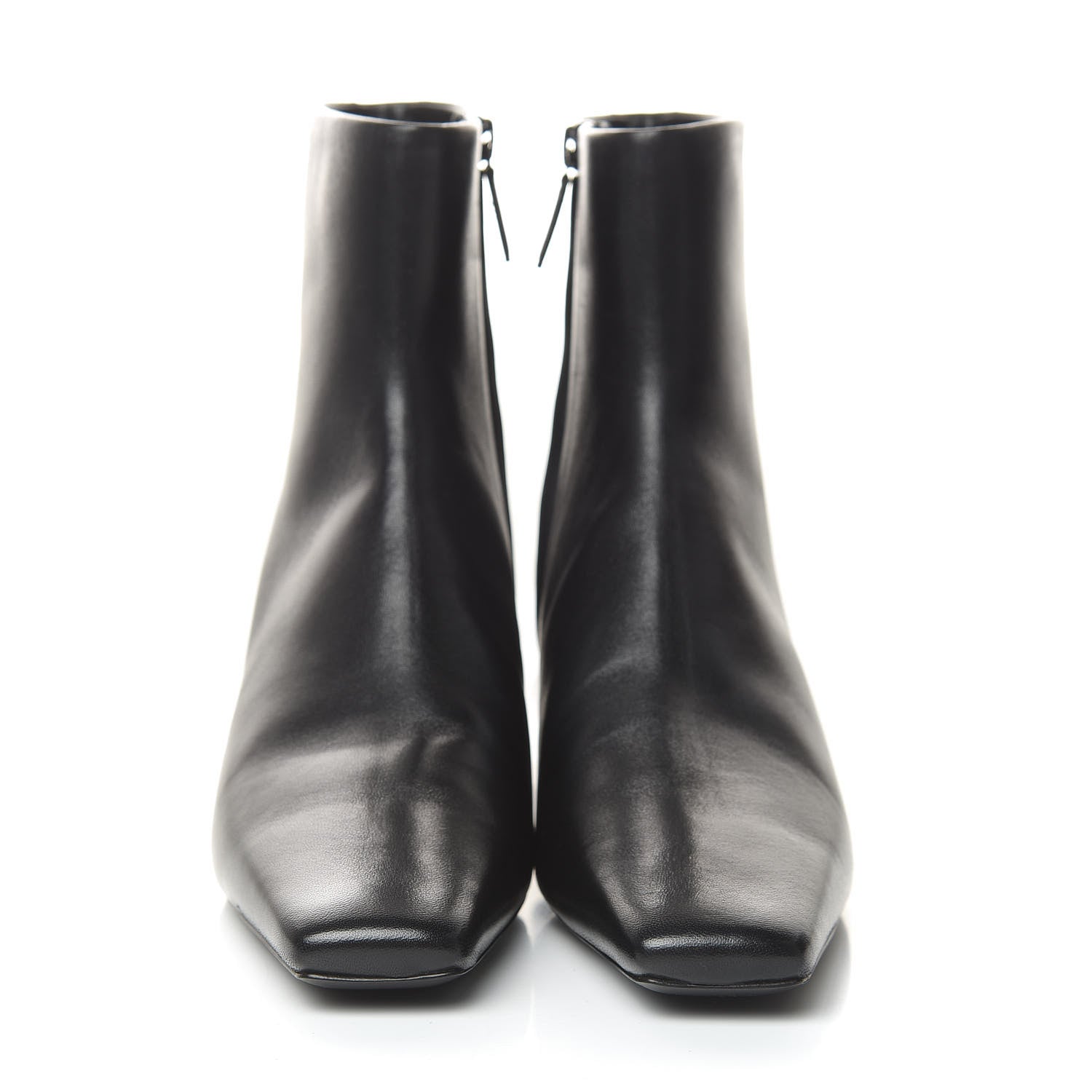 Balenciaga Sheepskin Typo Ankle Booties 39.5 Black 2 of 10
