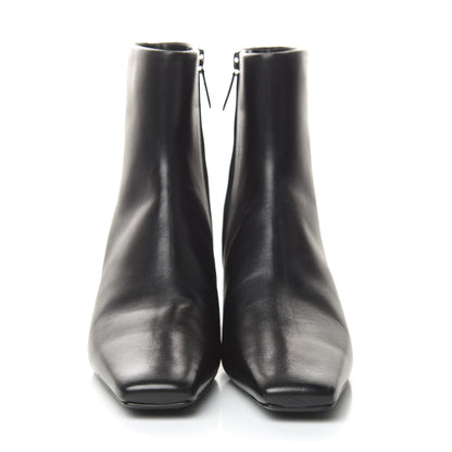 Balenciaga Sheepskin Typo Ankle Booties 39.5 Black 2 of 10