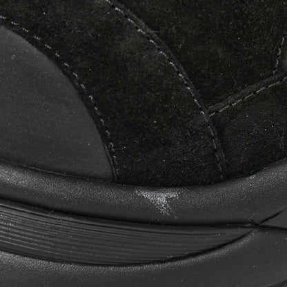 Chanel Nylon Calfskin Suede Calfskin CC Sneakers 39.5 Black 12 of 14