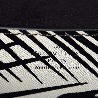 Louis Vuitton Monogram Infrarouge Palm Twist Shoulder Bag MM Black White 7 of 8