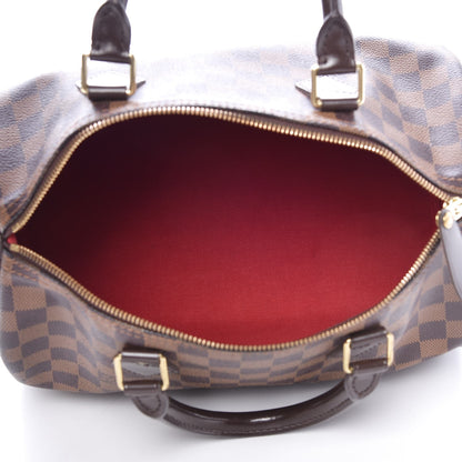 Louis Vuitton Damier Ebene Speedy 30 5 of 15