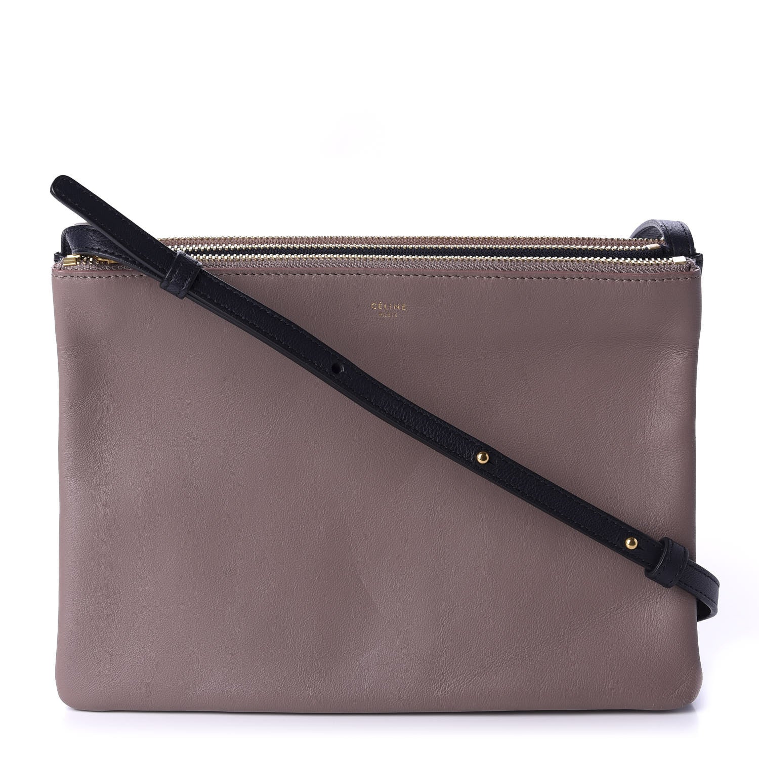 Celine Lambskin Large Multicolor Trio Crossbody Bag Multicolor 1 of 10
