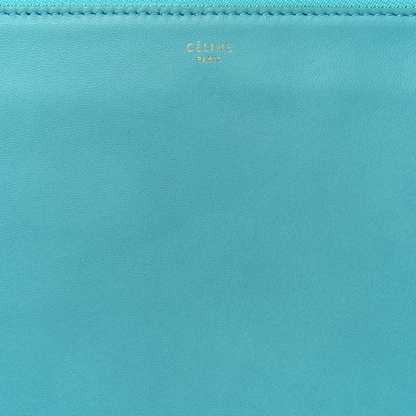 Lambskin Small Trio Crossbody Turquoise