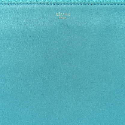 Celine Lambskin Small Trio Crossbody Turquoise 8 of 10
