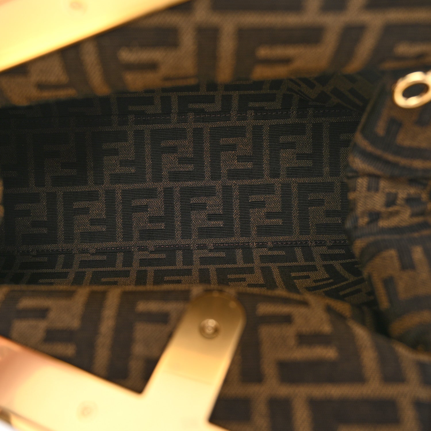 Fendi Shiny Nappa Medium Fendi First Azzurro Baby 5 of 10