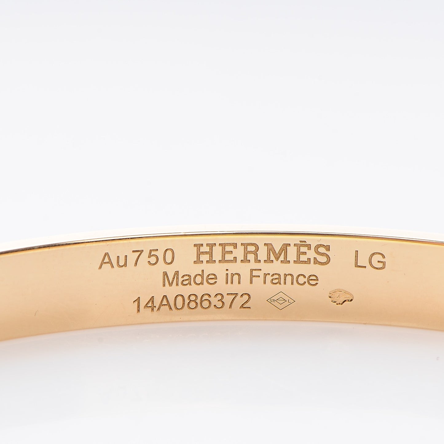 18K Yellow Gold PM Collier De Chien Bracelet LG