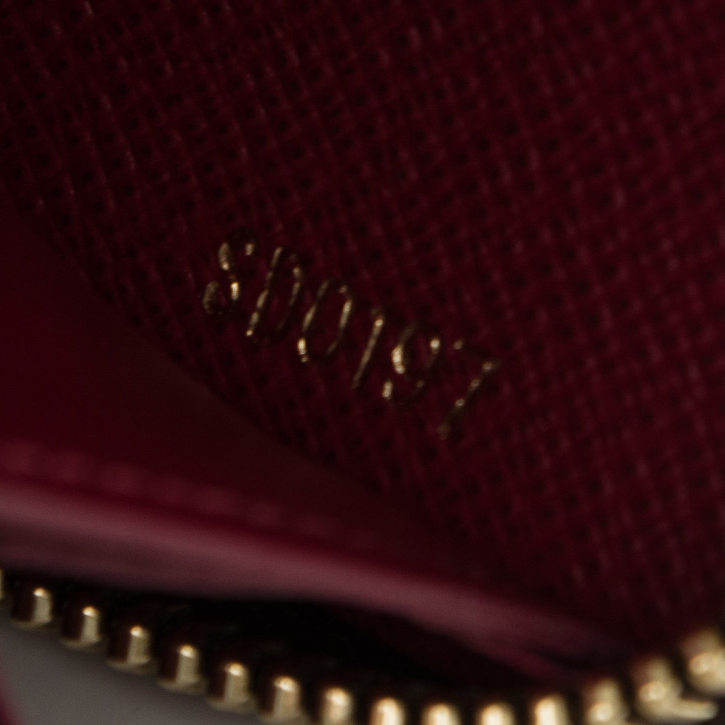 Monogram Clemence Wallet Fuchsia