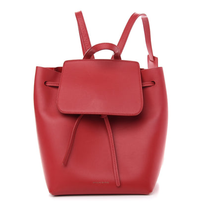 Mansur Gavriel Vegetable Tanned Calfskin Mini Backpack Flamma 1 of 11