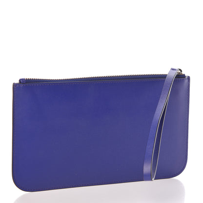 Versace Calfskin Medusa Wrist Pouch Purple 3 of 7