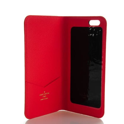 Louis Vuitton Monogram iPhone 6 Plus Folio Case Rouge 5 of 7