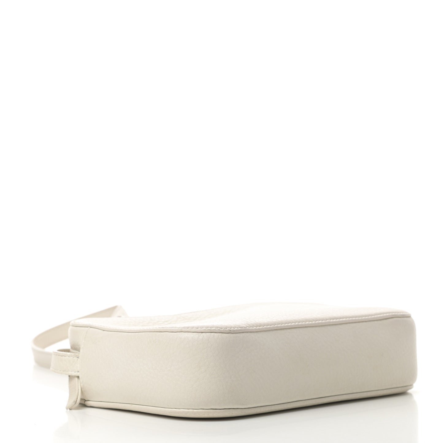Calfskin Logo S Everyday Camera Bag White