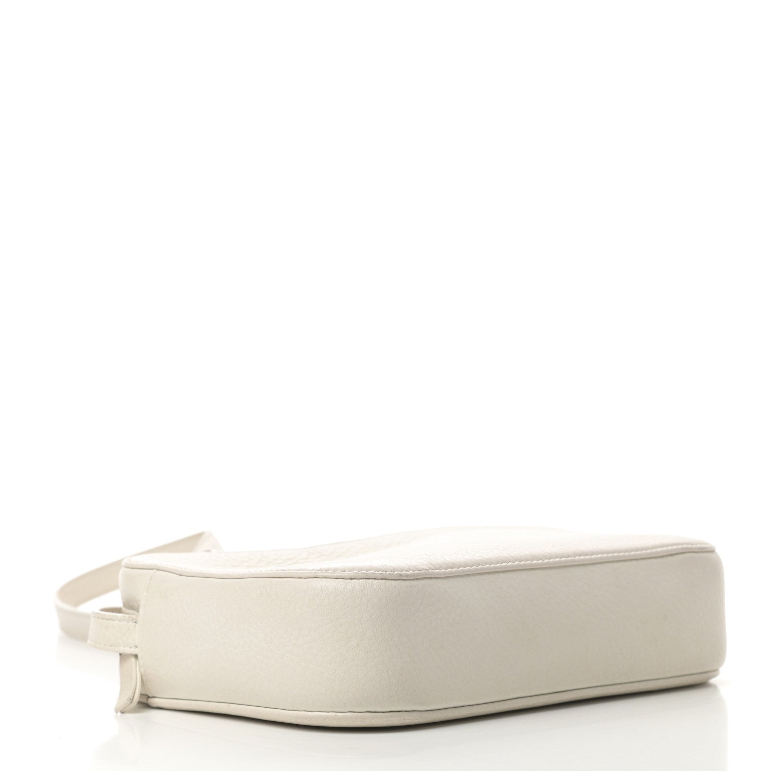 Balenciaga Calfskin Logo S Everyday Camera Bag White 4 of 18