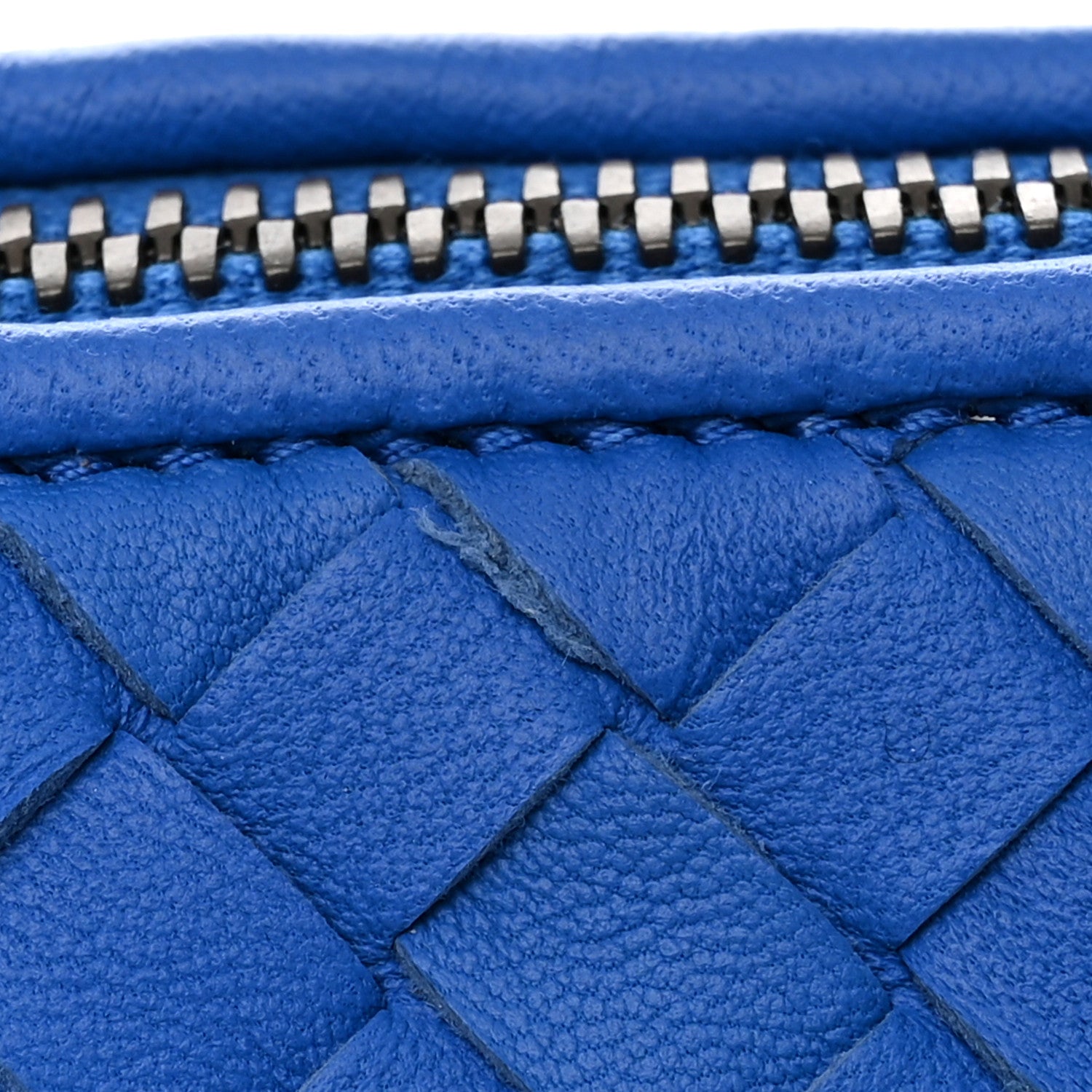 Bottega Veneta Nappa Intrecciato Nodini Crossbody Messenger Signal Blue 11 of 11