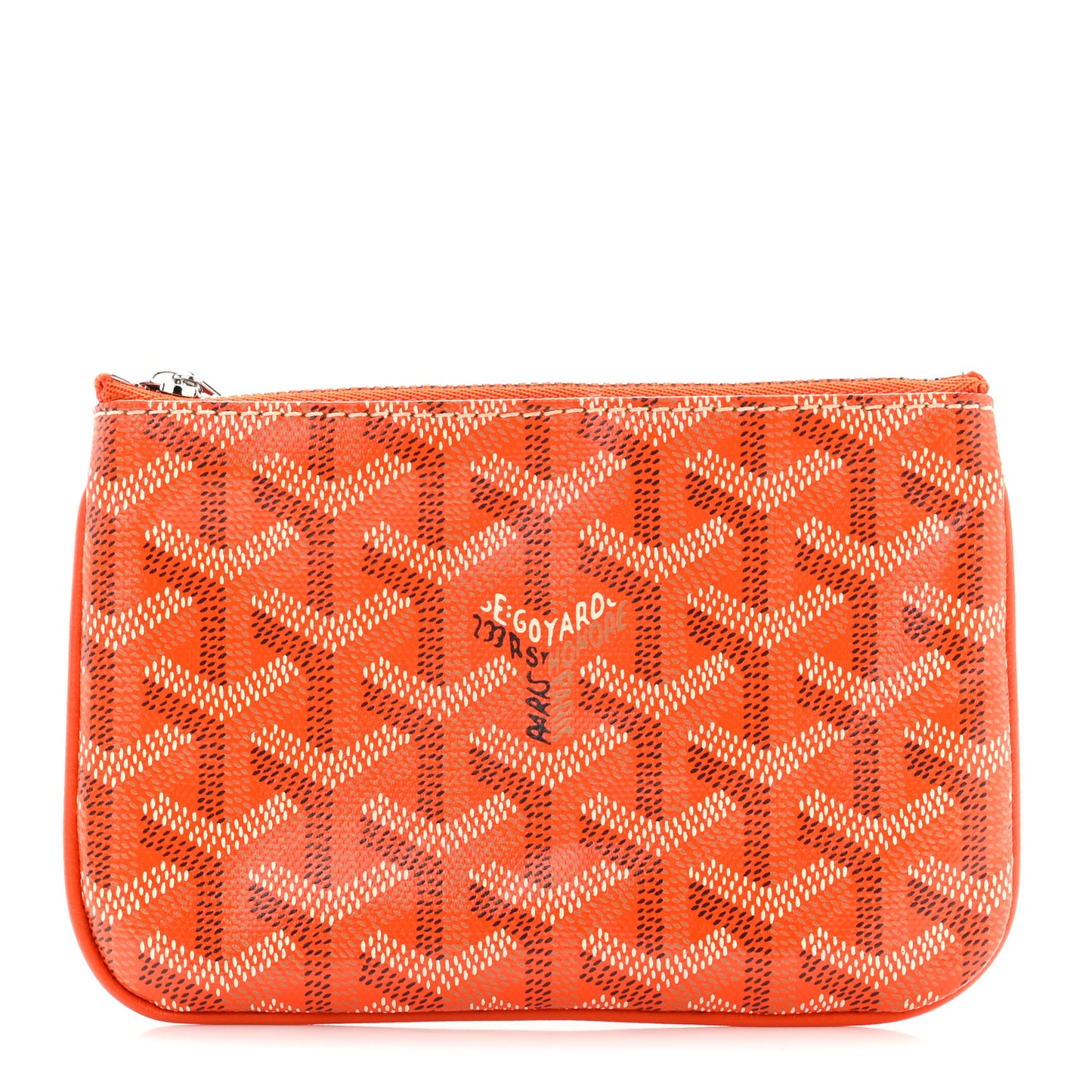 Goyardine Mini Senat Pochette Orange