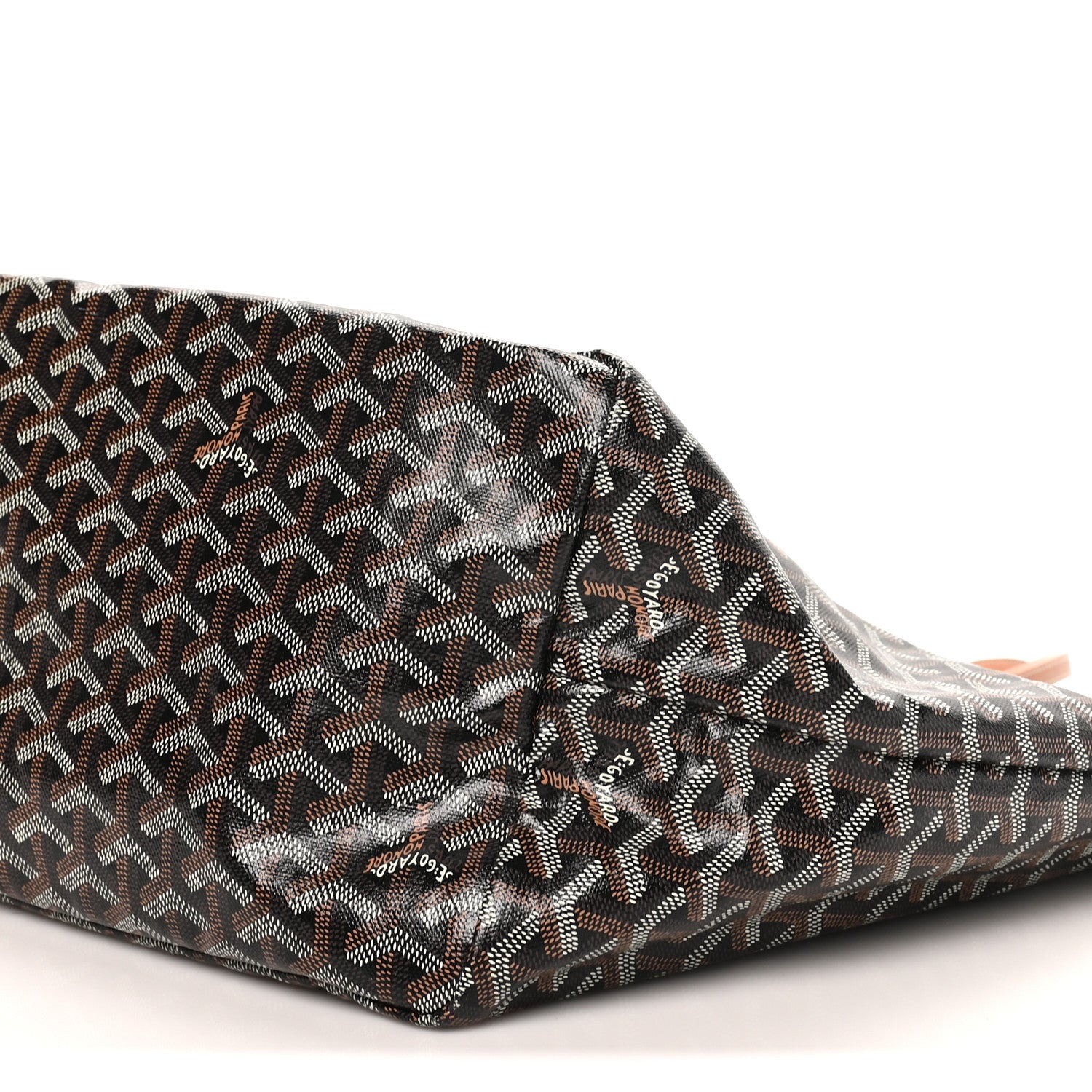 Goyard Goyardine Saint Louis GM Black Gold 11 of 11