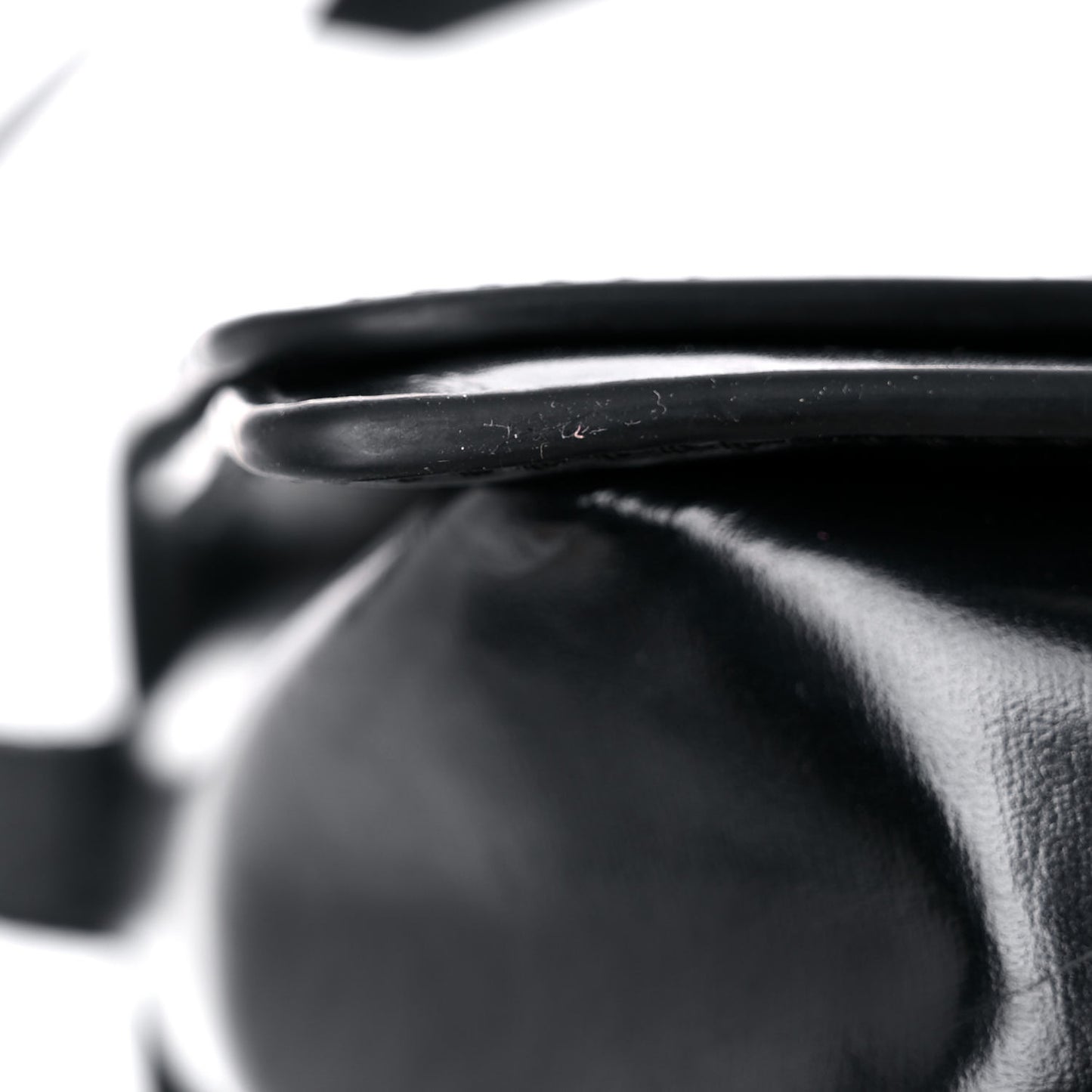 Calfskin Infinity Flap Bag Black