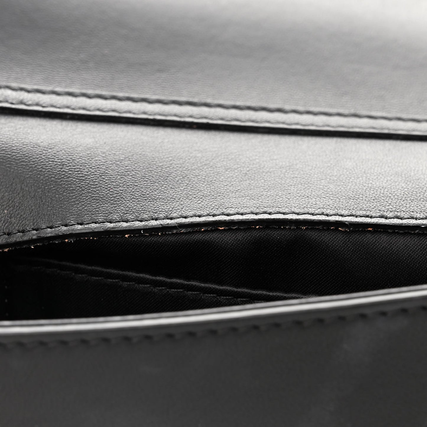 Vitello Palazzo Medusa Evening Clutch Bag Black