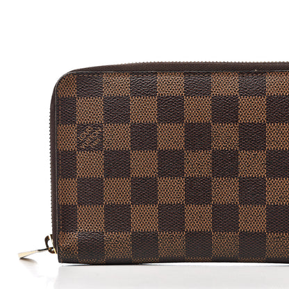 Louis Vuitton Damier Ebene Zippy Organizer Wallet 8 of 14
