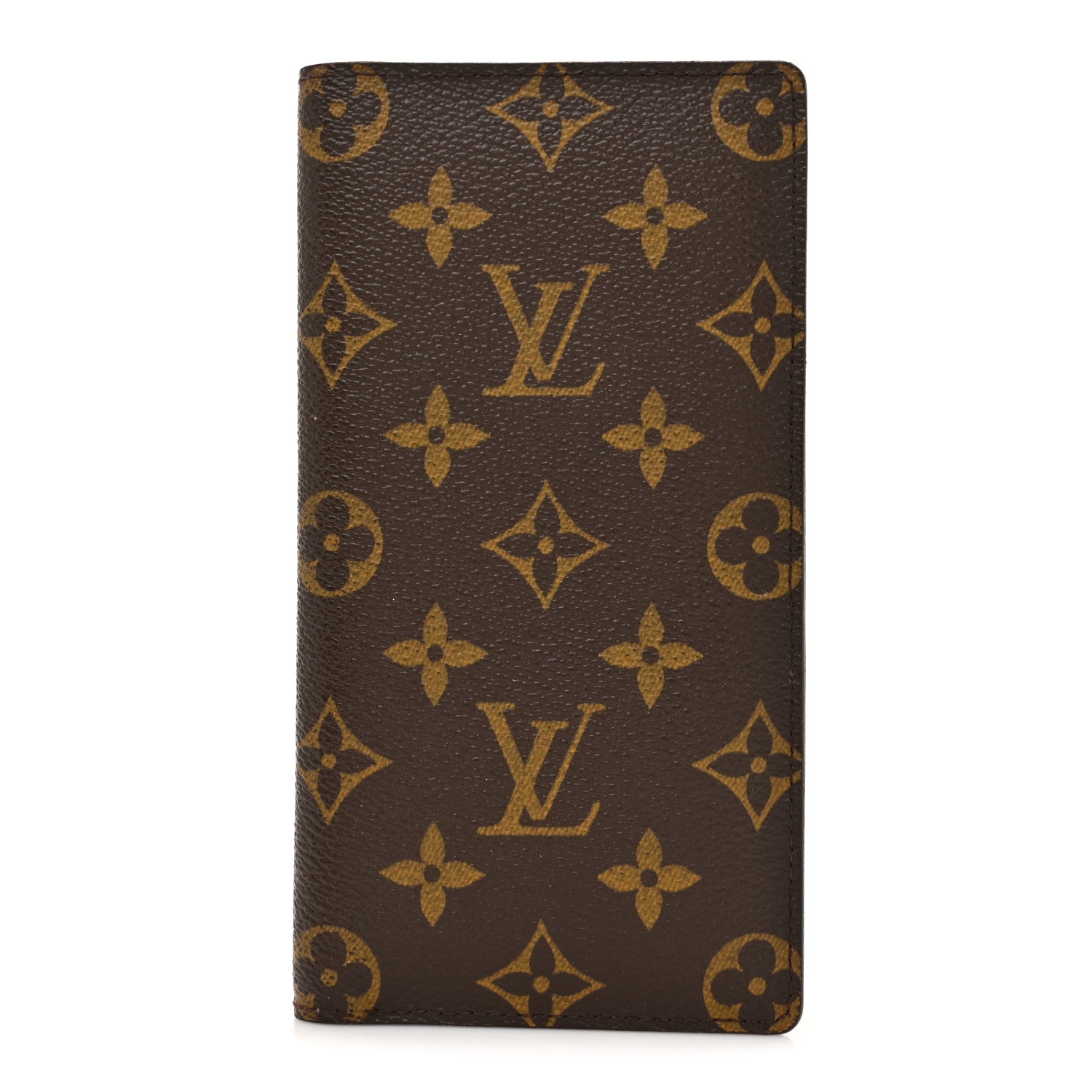 Louis Vuitton Monogram Porte Valeurs Checkbook Wallet 1 of 9