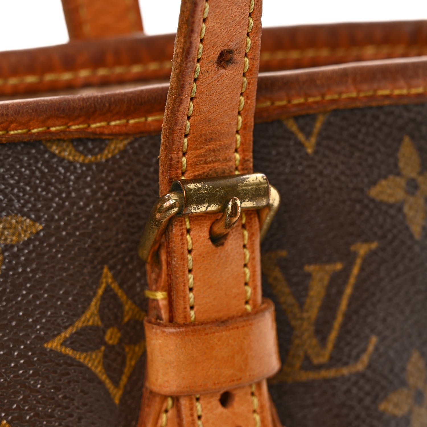 Louis Vuitton Monogram Petit Bucket 23 8 of 11