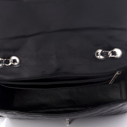 Chanel Caviar Quilted Jumbo Single Flap Black 4 of 9