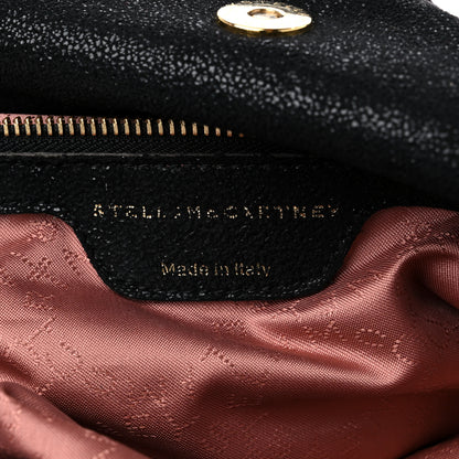 Stella McCartney Shaggy Deer Falabella Fold Over Tote Black 6 of 8